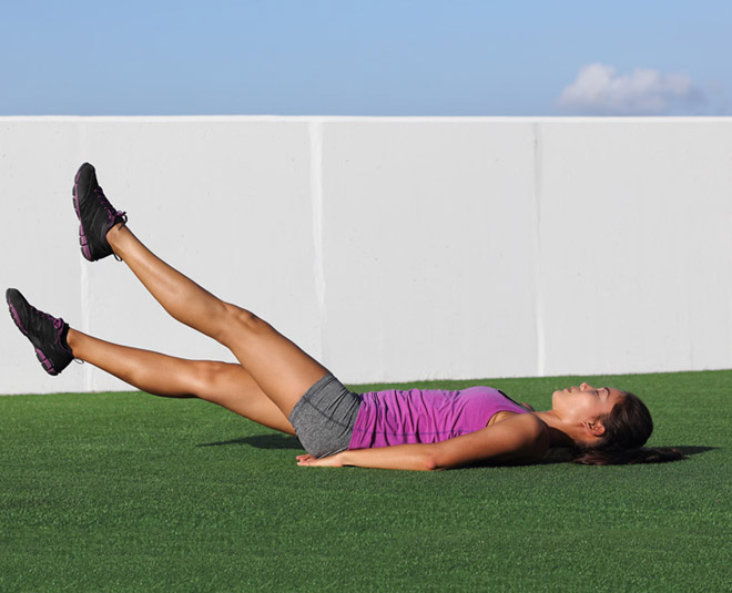 flutter kicks for  waist fat