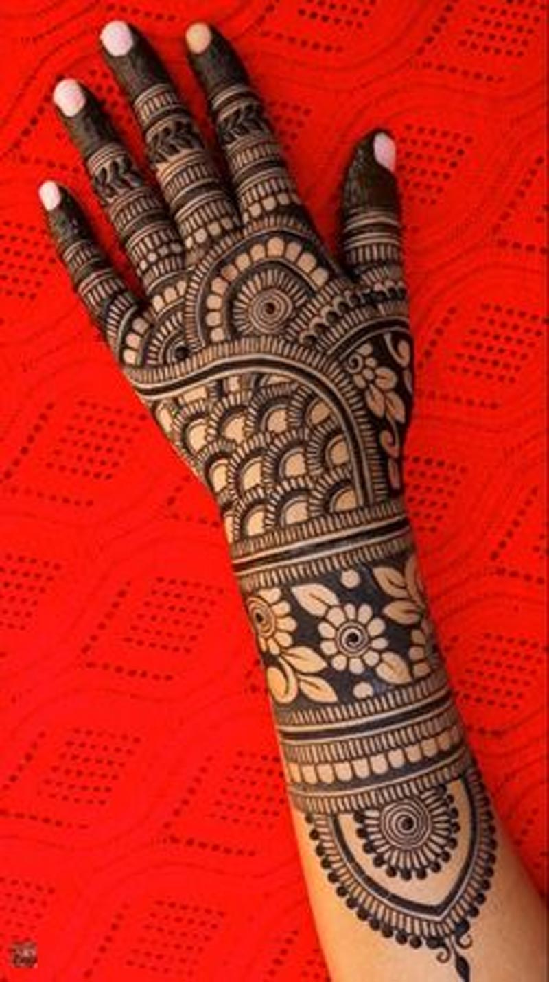 Teej & Rakhi special mehndi designs forback side mehandi ka design |  mehndidesigns | mehndi 2023 - YouTube