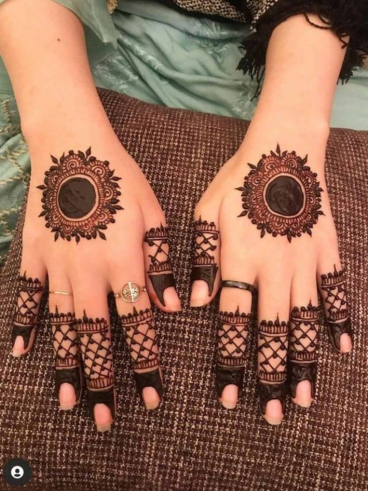 SPECIAL TEEJ MEHENDI | SHIVA PARVATI TEEJ MEHNDI | HENNA / HEENA FOR  HARTALIKA TEEJ - Y… | Mehndi designs feet, Beginner henna designs, Latest  finger mehndi designs