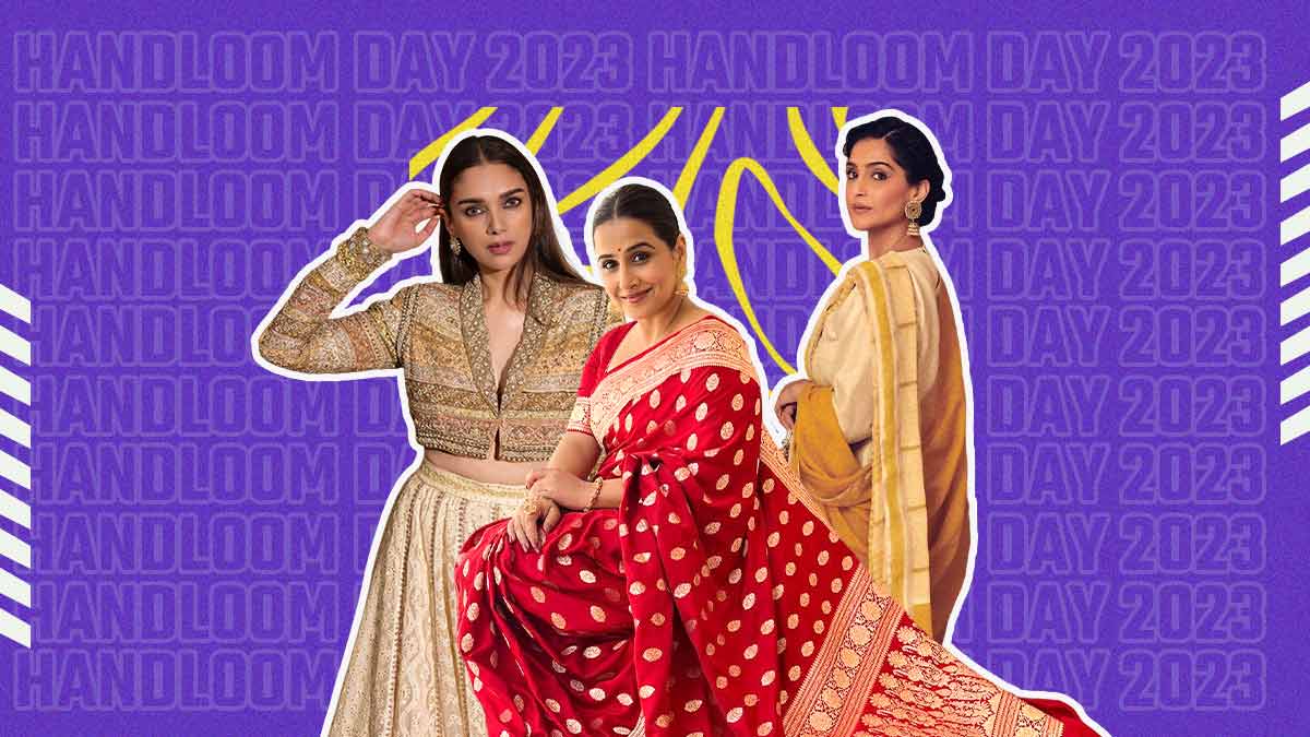 Handloom Day: B-town Divas Who Sport Indian Handicrafts Ft. Sonam Kapoor, Aditi Rao Hydari And Vidya Balan