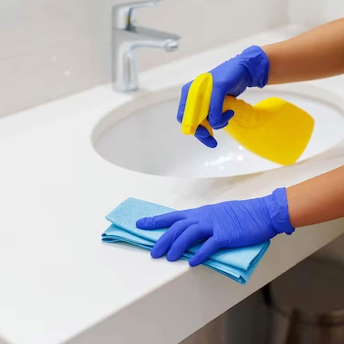how to disinfect bathroom