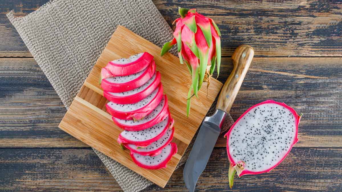 How To Cut Dragon Fruit - Running to the Kitchen®