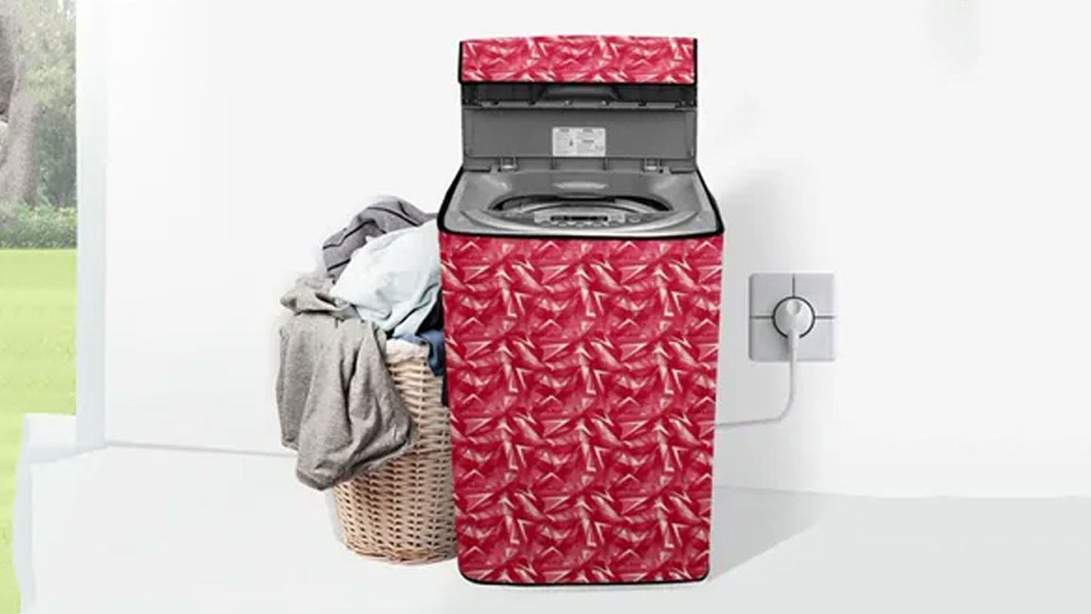 how to make washing machine cover from old clothes
