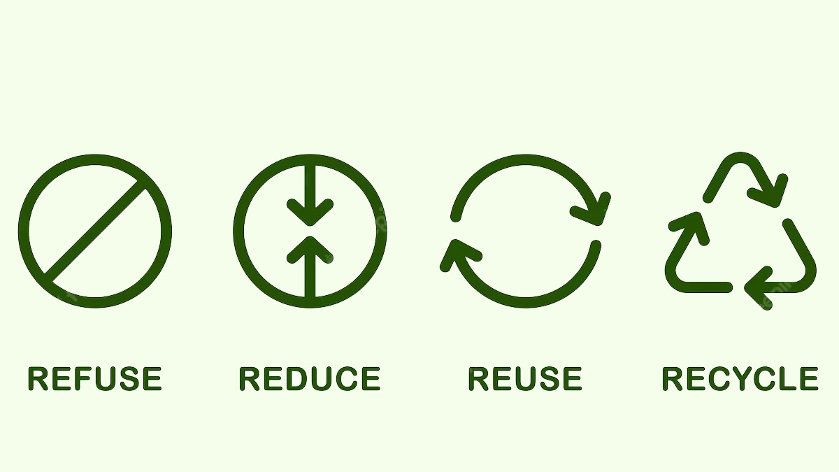 how to reuse recycled materials