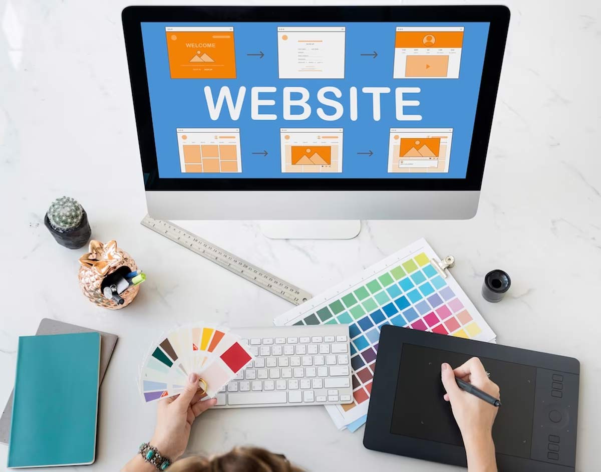 how to set up a website