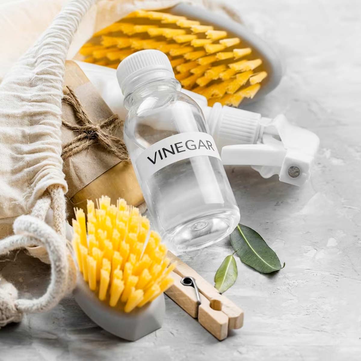 how to use vinegar for bottle cleaning