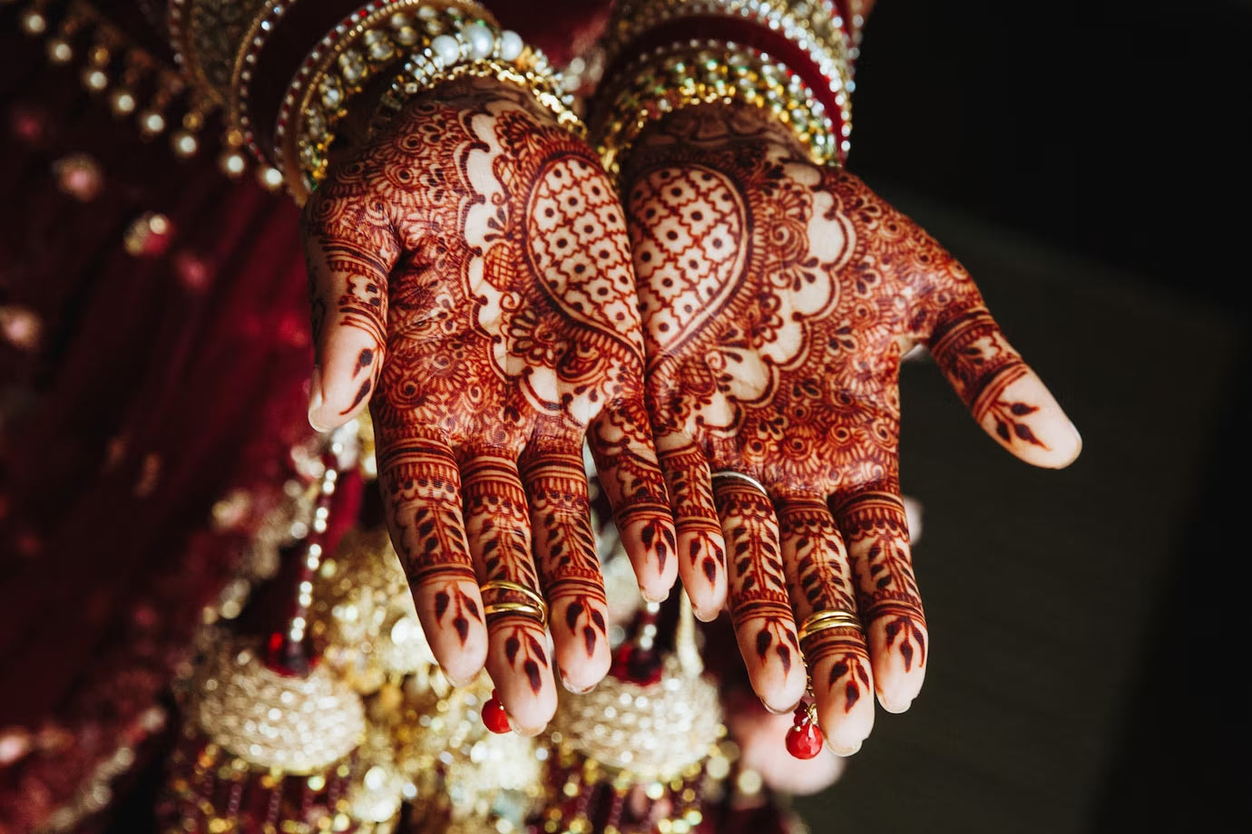 mehndi dark stain