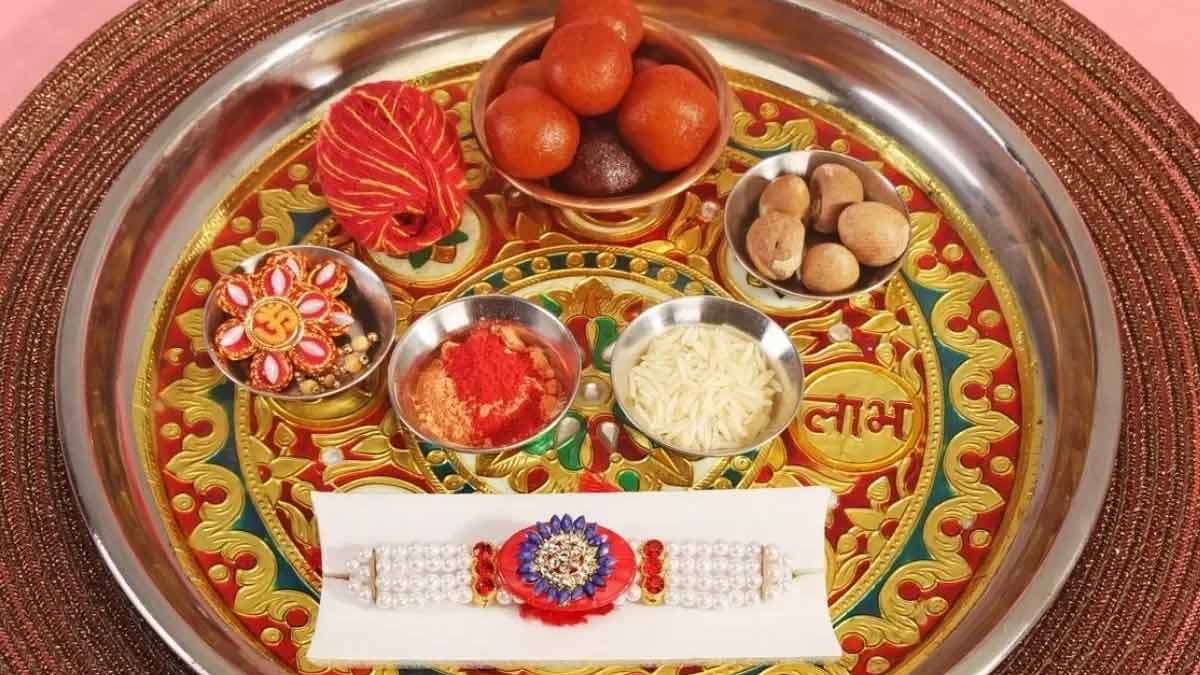 rakhi thali
