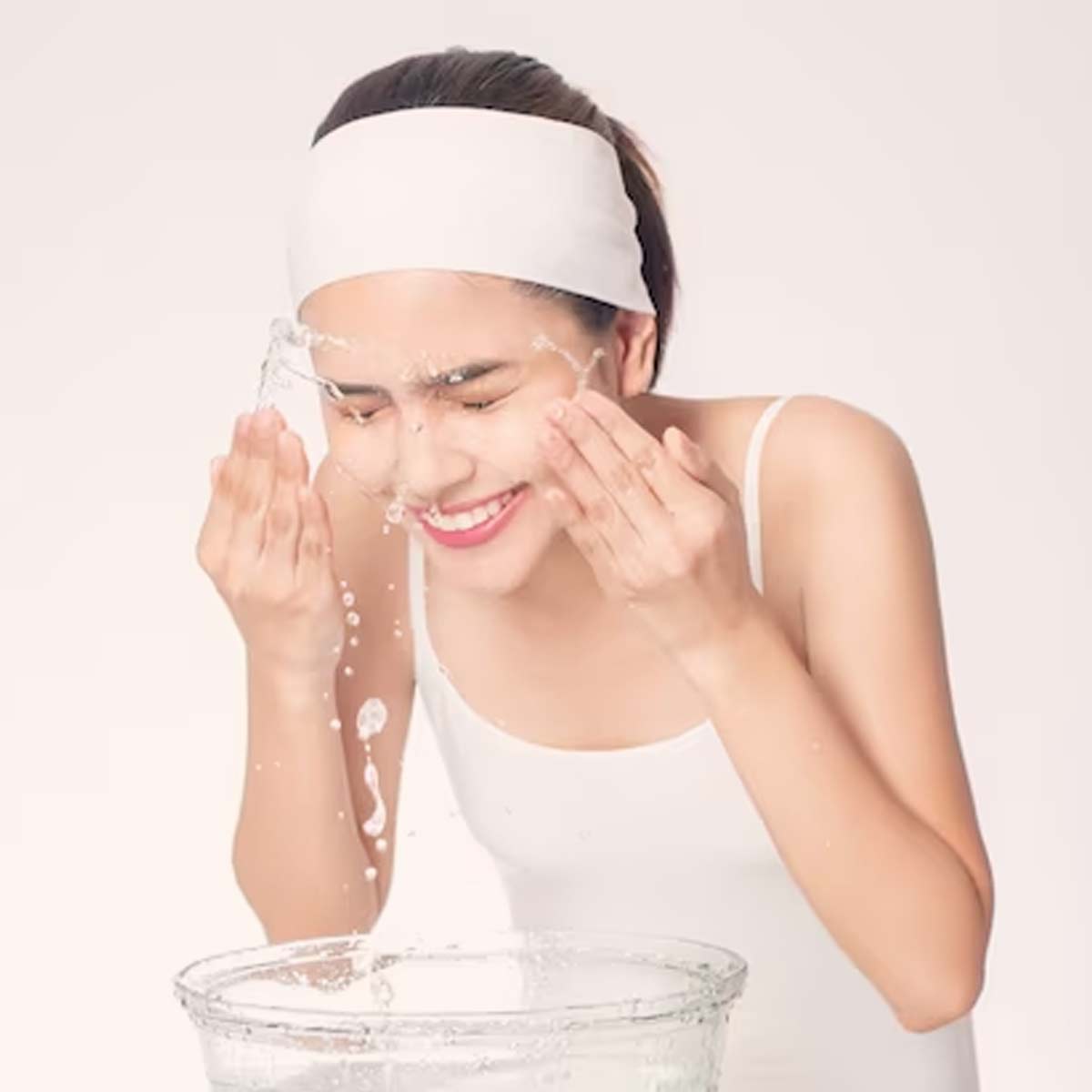 skin cleaning for latte makeup