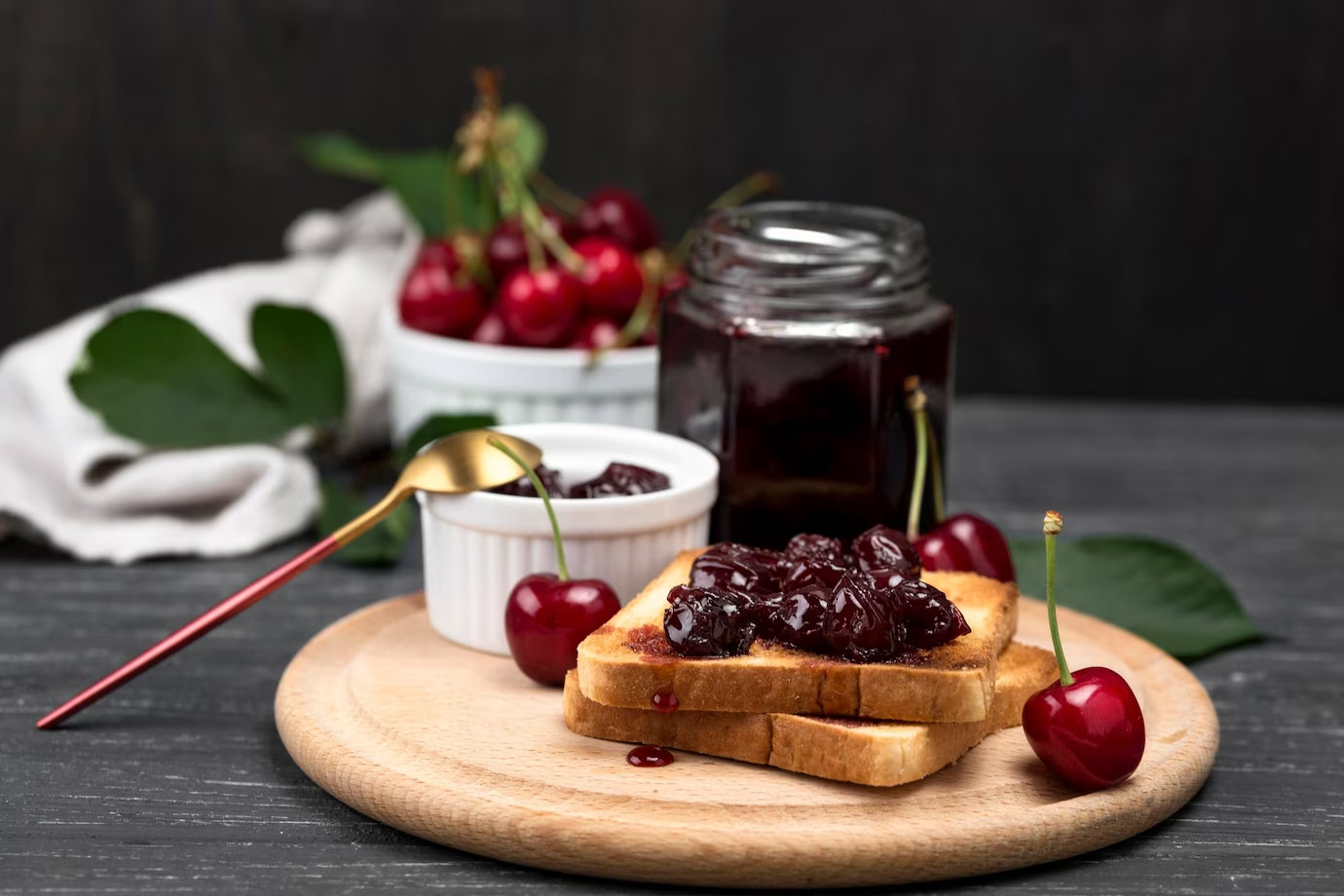 sugar content in fruit jam