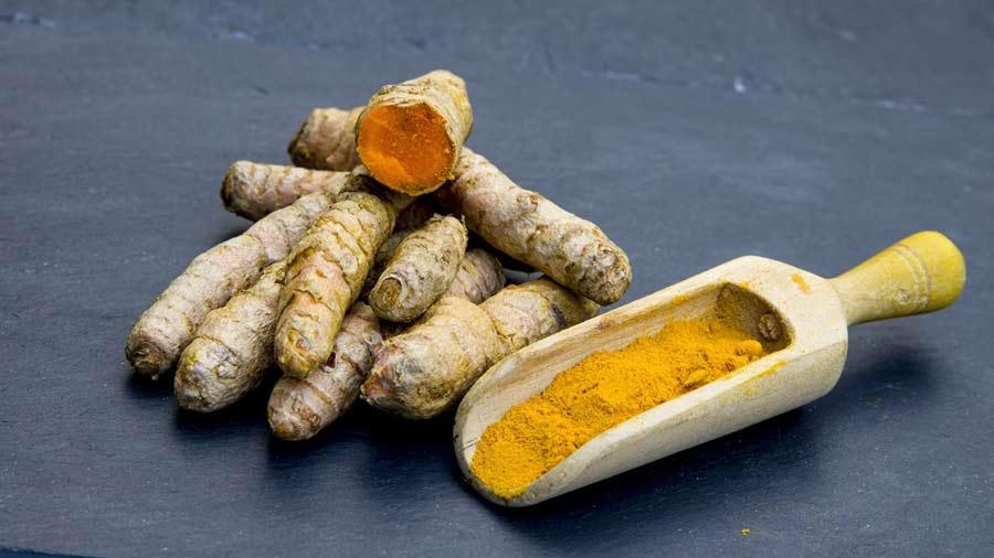 turmeric for dark upper back
