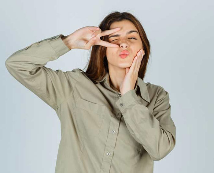 twiching right eye is good or bad