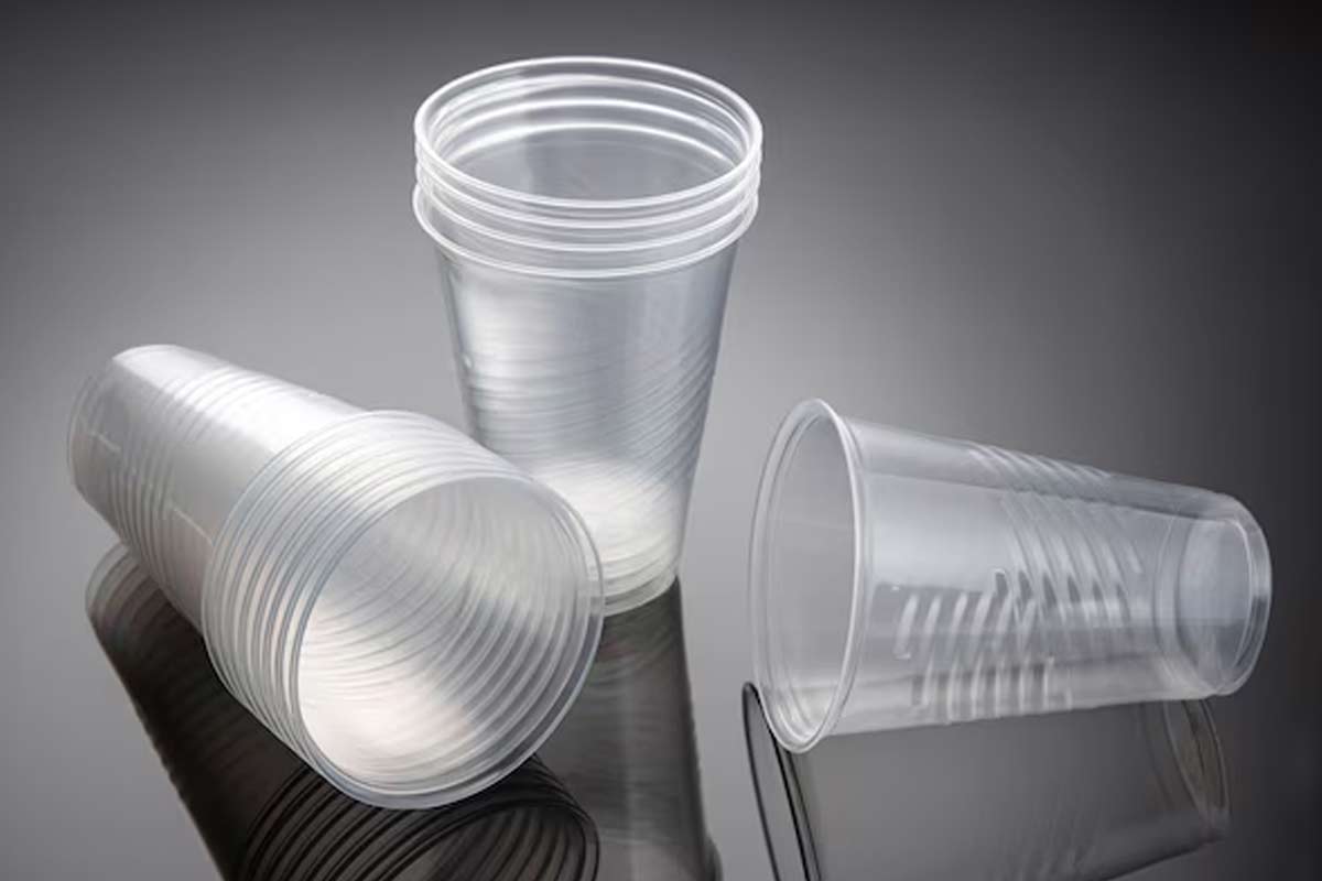 way to reuse plastic glass