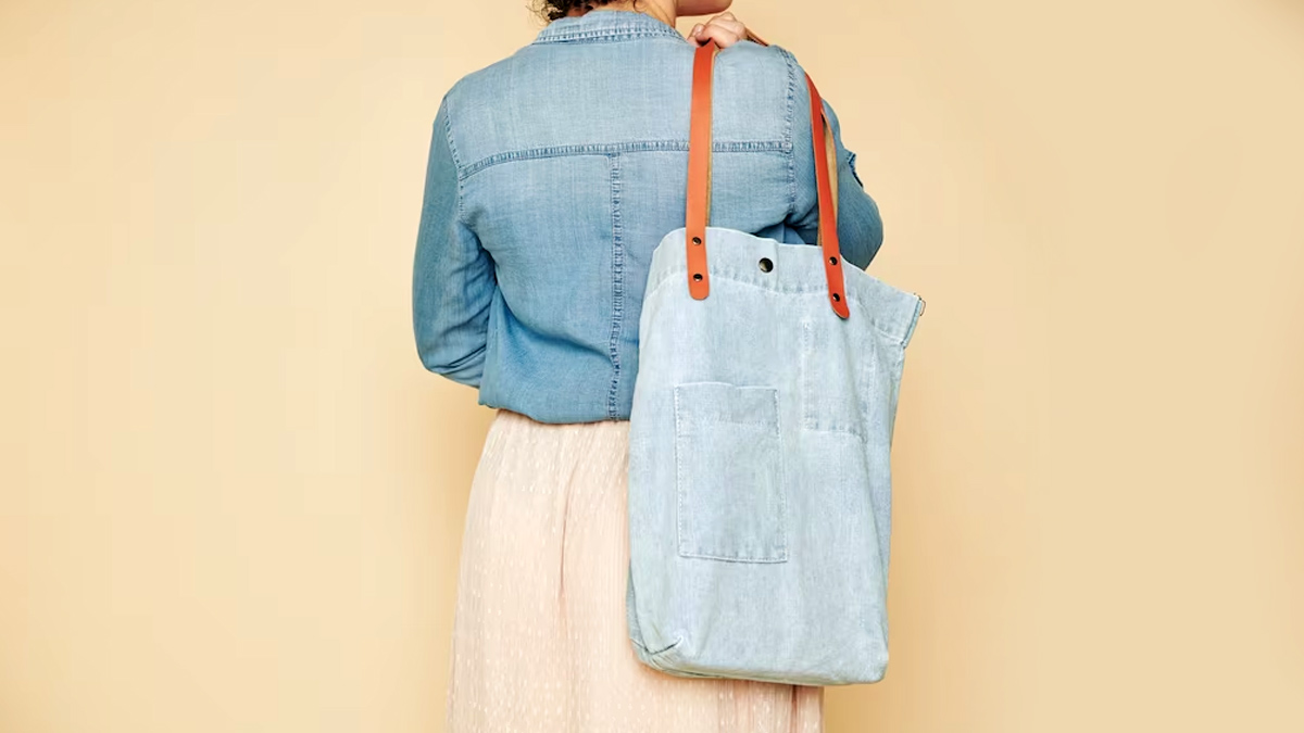 How to make bags with jeans