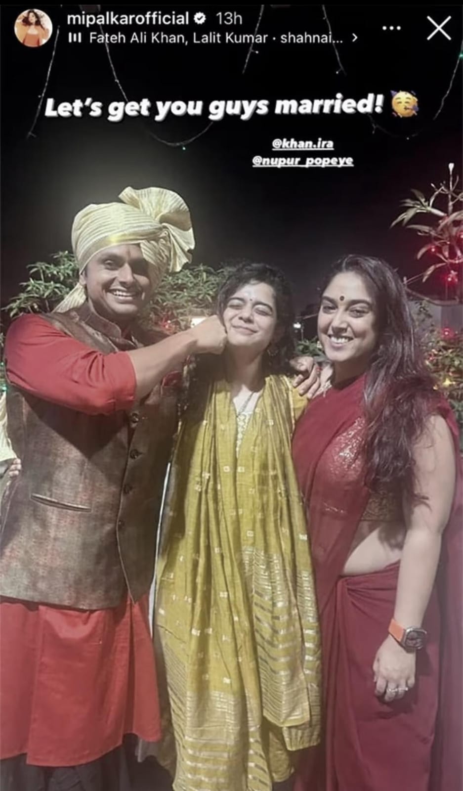 Ira Khan And Nupur Shikhare Pre Wedding Festivities Pictures