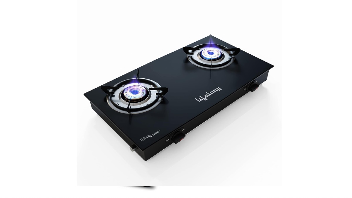 Lifelong Gas Stove 2 Burner इन लाइफलॉन्ग गैस स्टोव पर बनाएं गर्मागरम