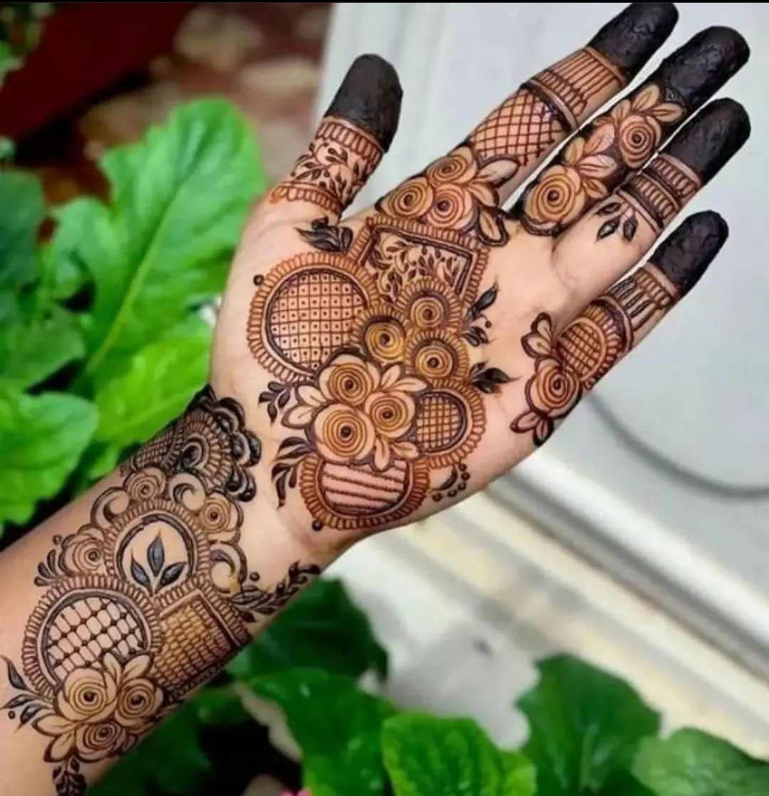 Floral Mehndi Designs