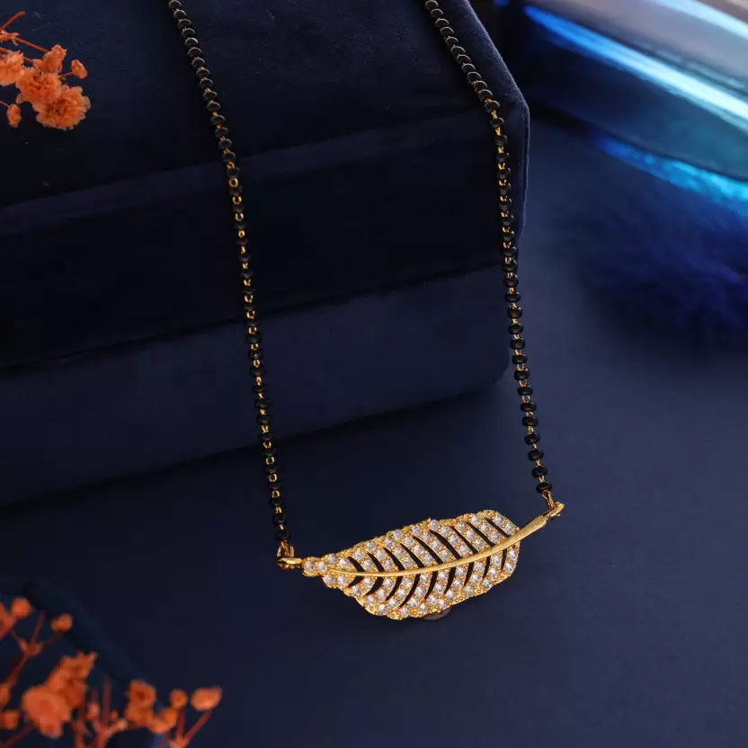 Stone work mangalsutra