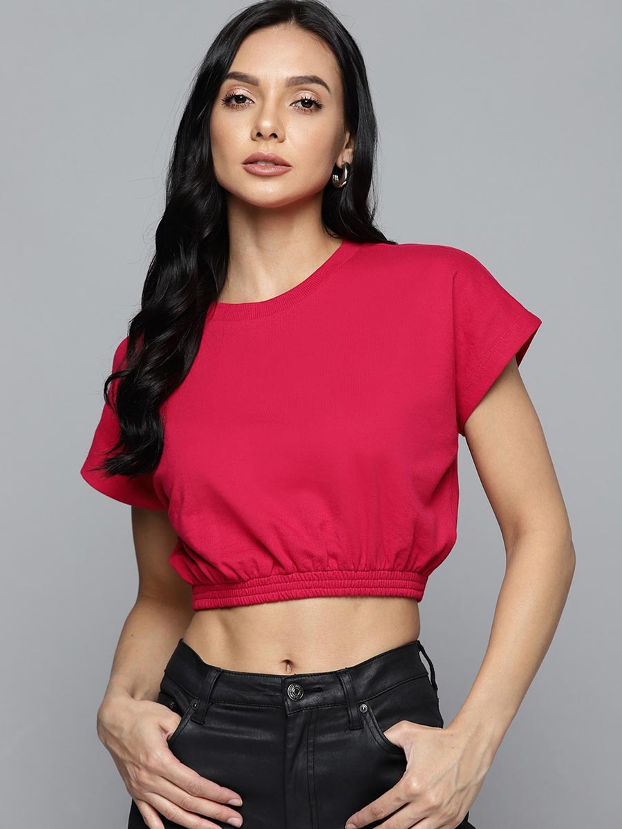 Sweat shirt Crop top
