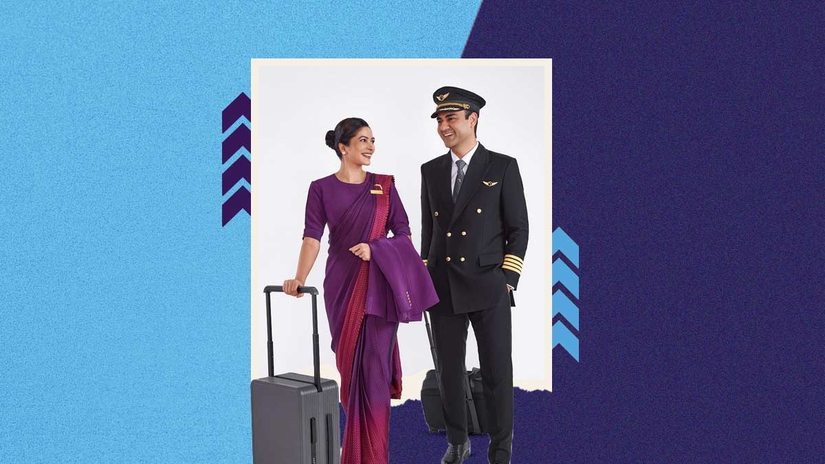 Manish Malhotra Designs Air India's New Uniform For Pilot And Crew