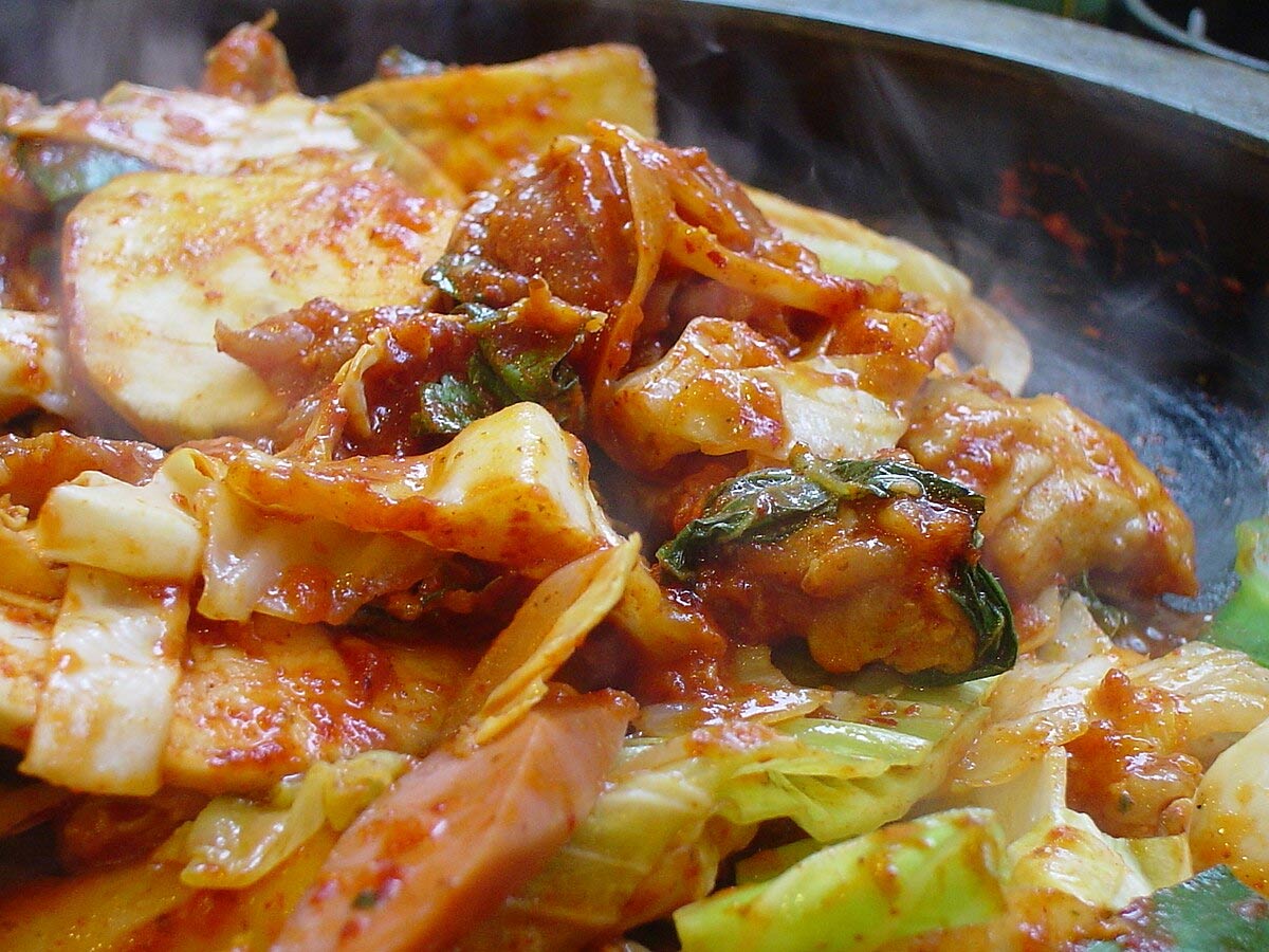 dak galbi recipe
