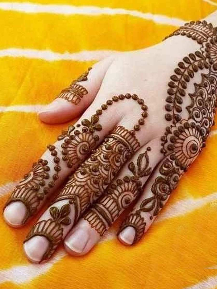finger mehendi