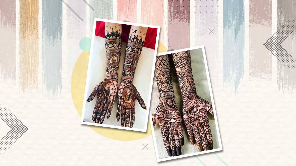 full hand bridal mehndi design