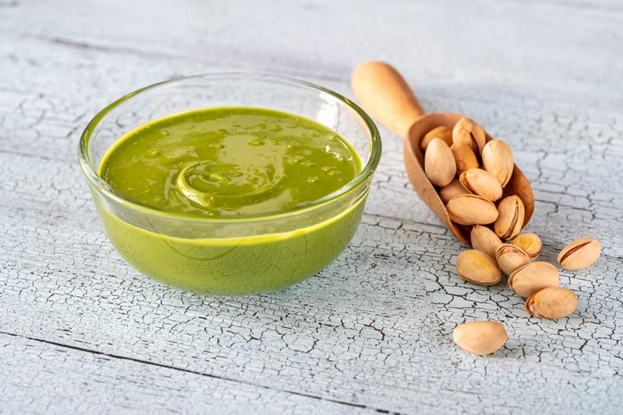 how to make pista butter