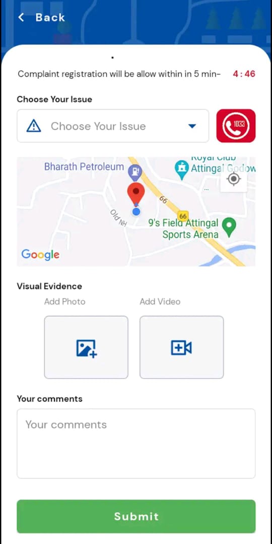 how use rajmargyatra mobile app by nhai on national highway