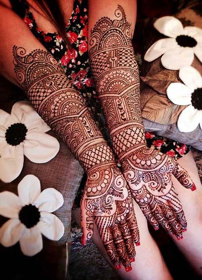 jaalidaar keri mehndi