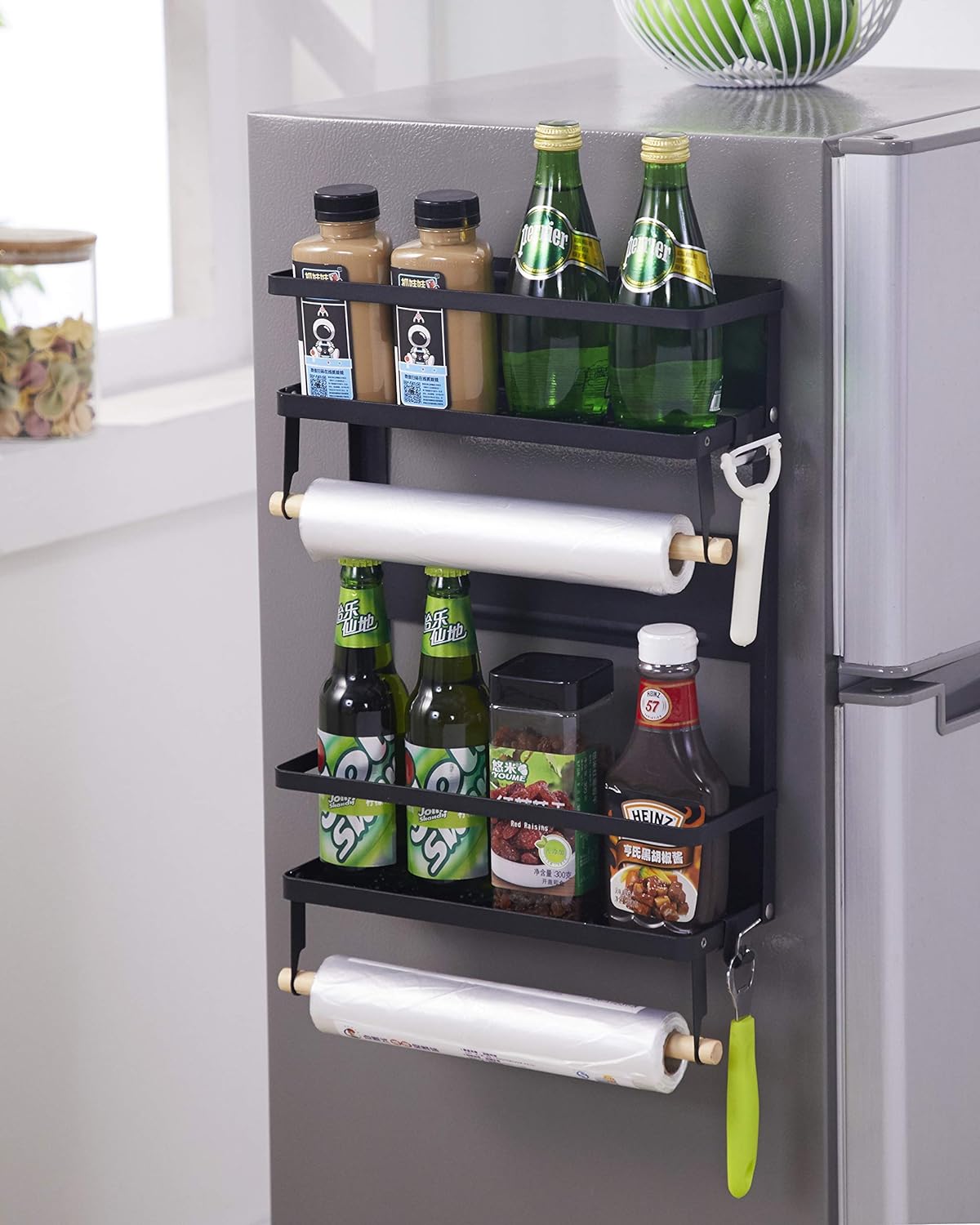 kitchen space Magnetic Racks For Fridge