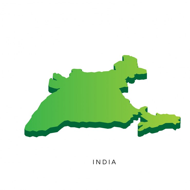 map of india