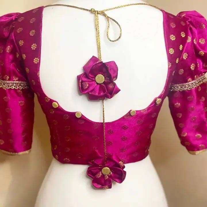 newly wed blouse designs