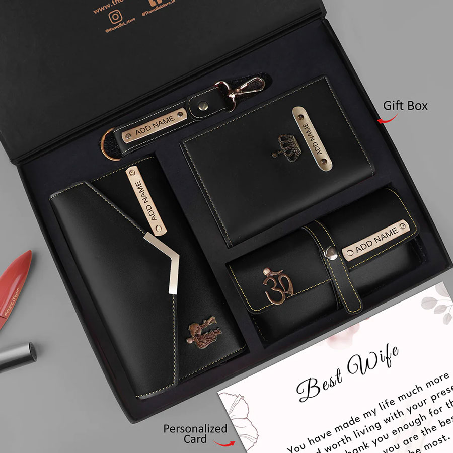 personalised wallet set