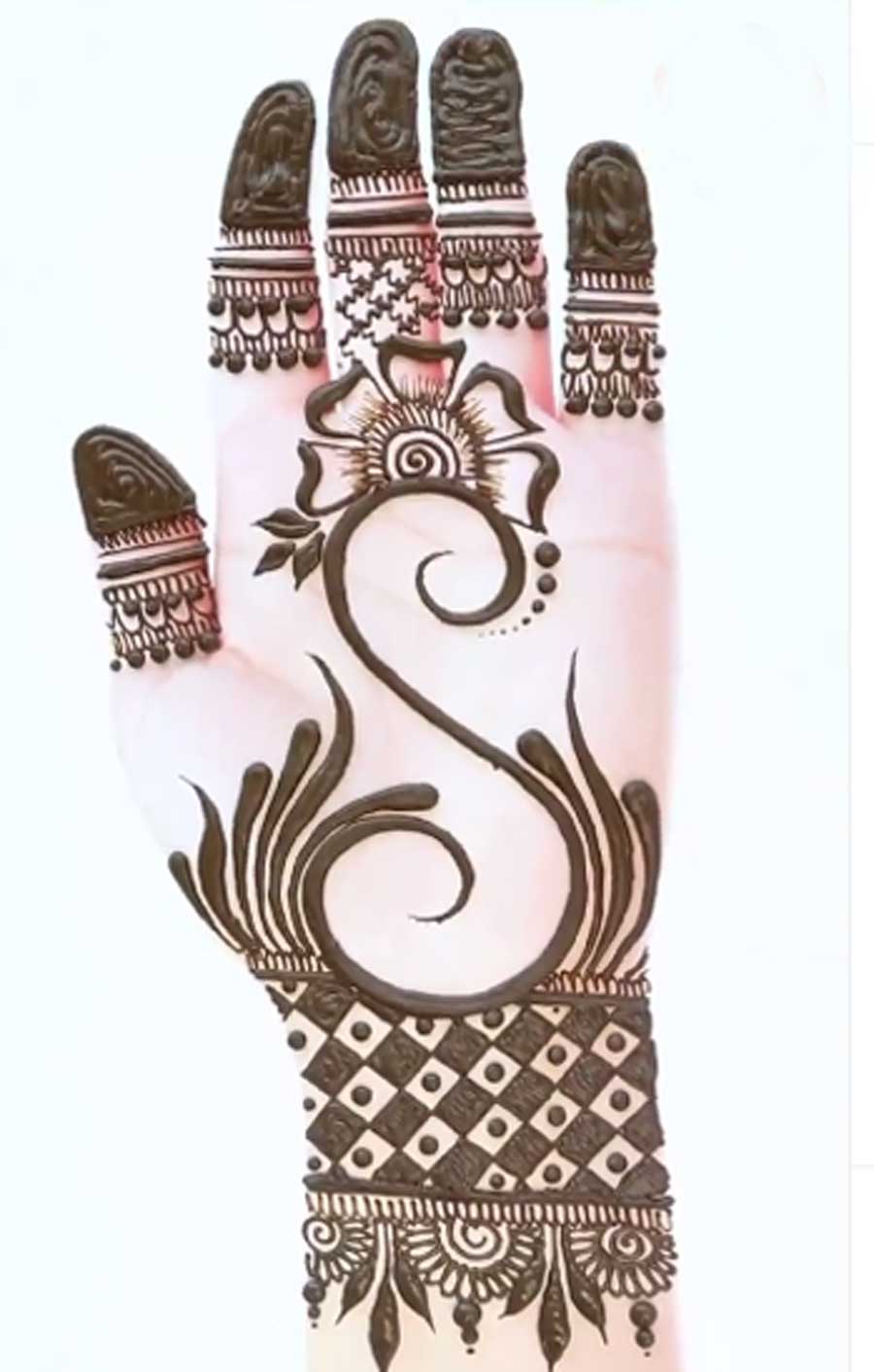 s  mehndi full hand