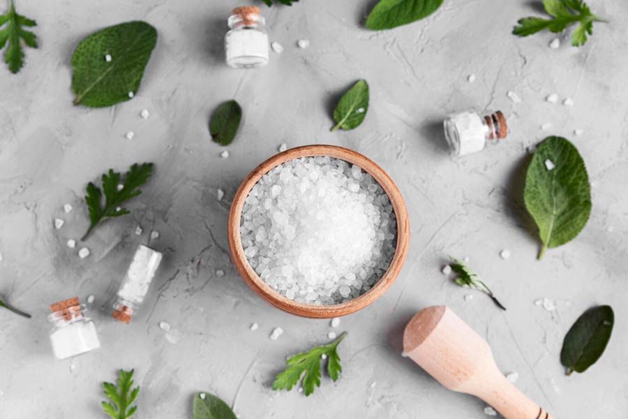 salt to clean grater