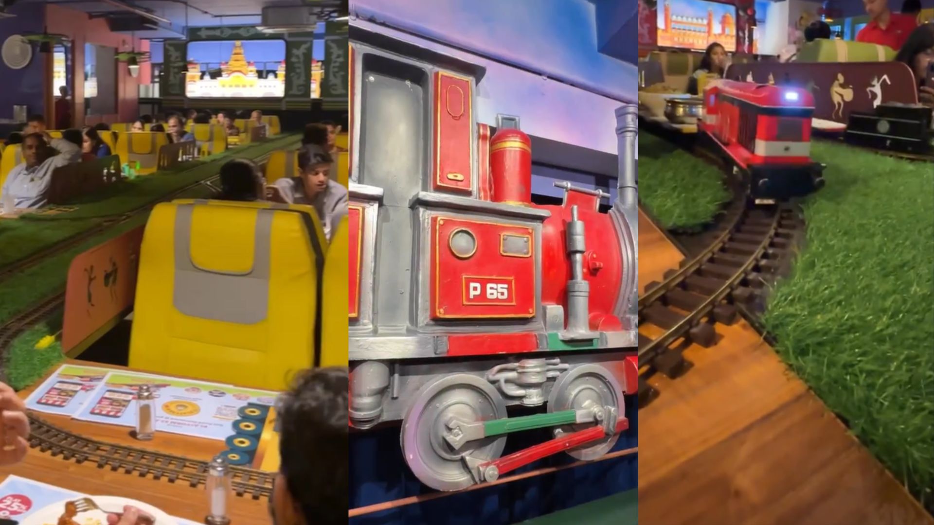 train themed restaurant in delhi