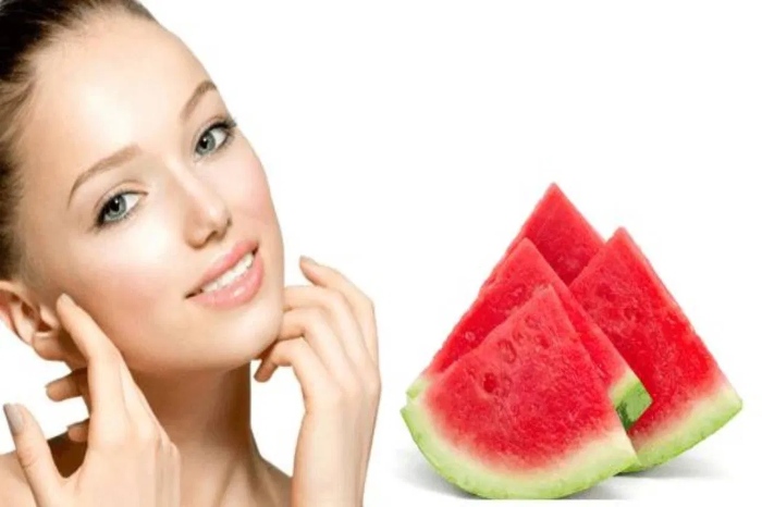 watermelon skin glowing