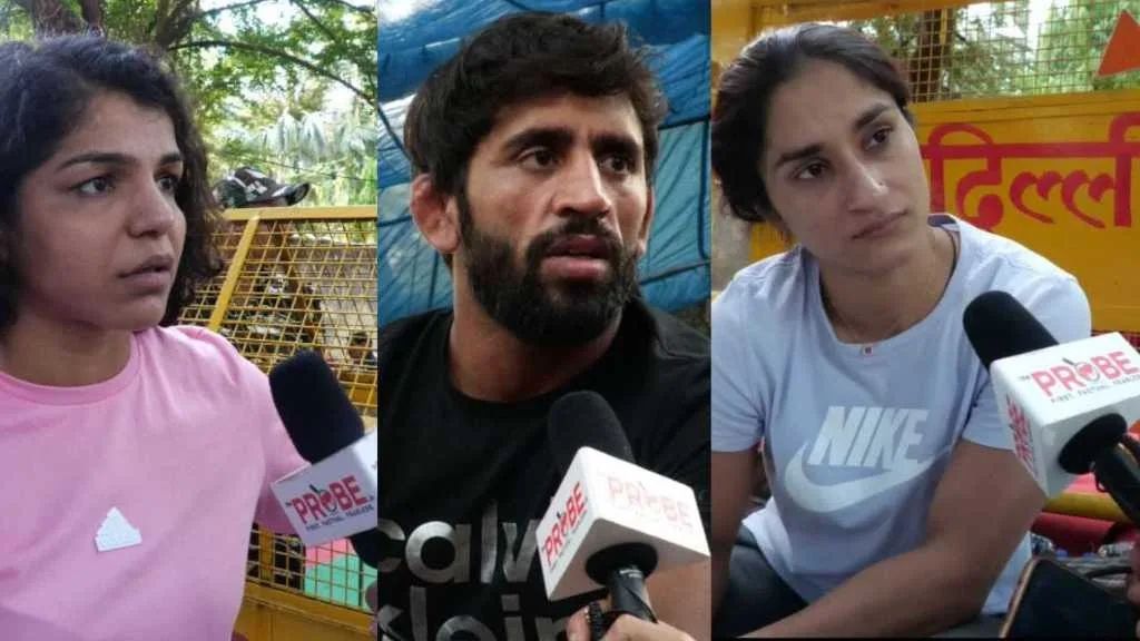 wrestlers protest controversy