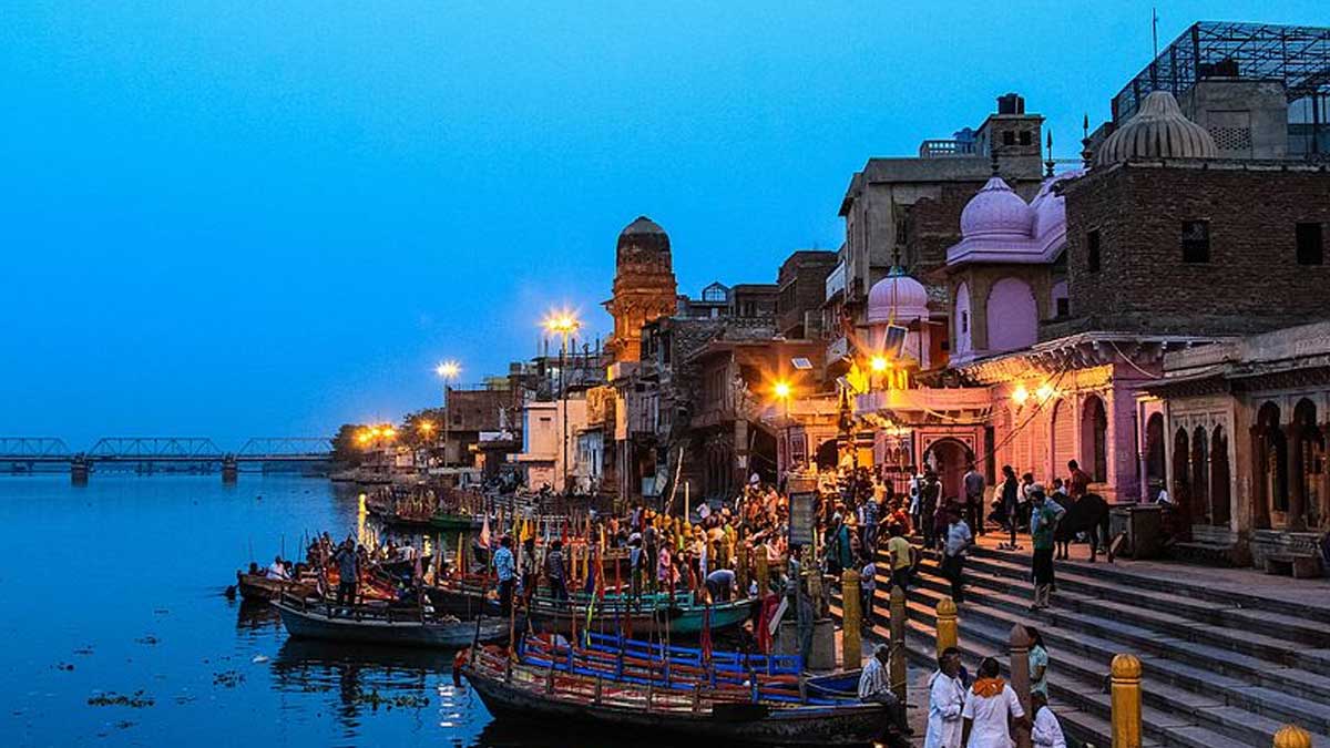 Banaras holi celebration