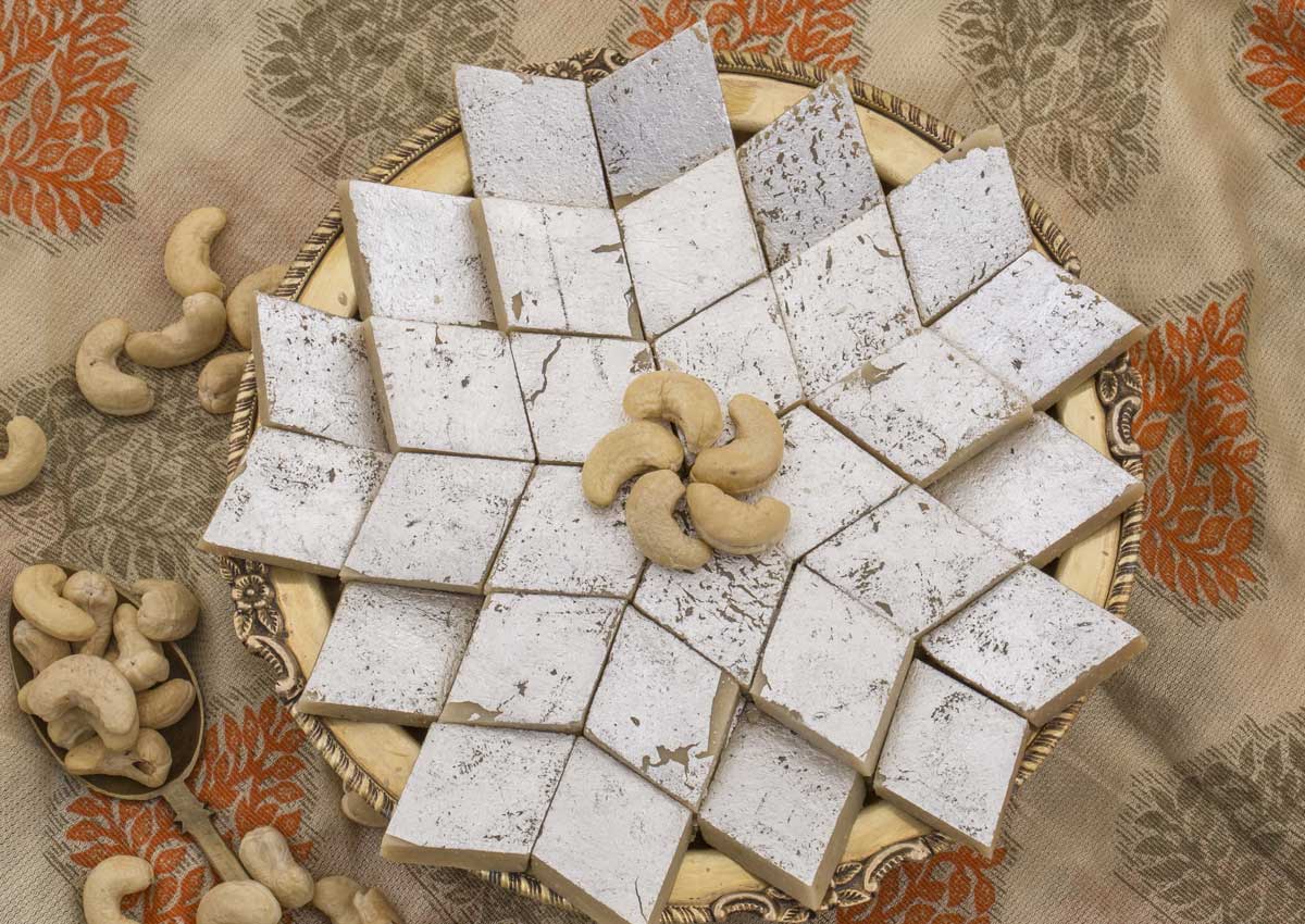 Kaju katli in hindi