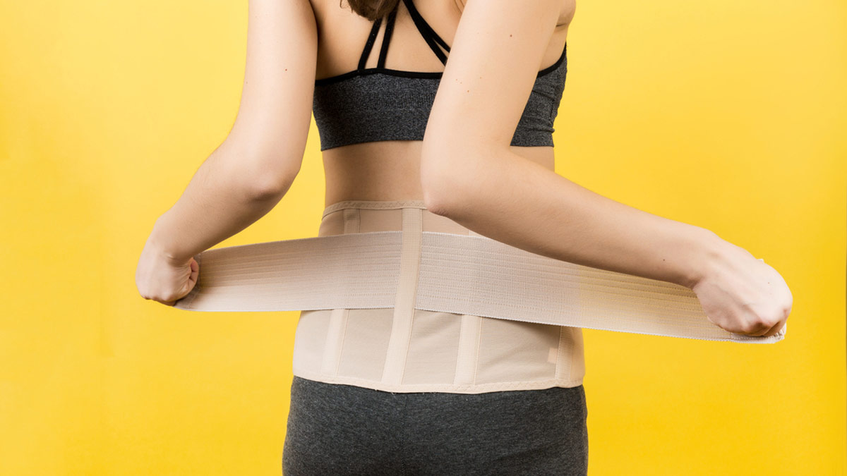 abdominal belt benefits health after delivery