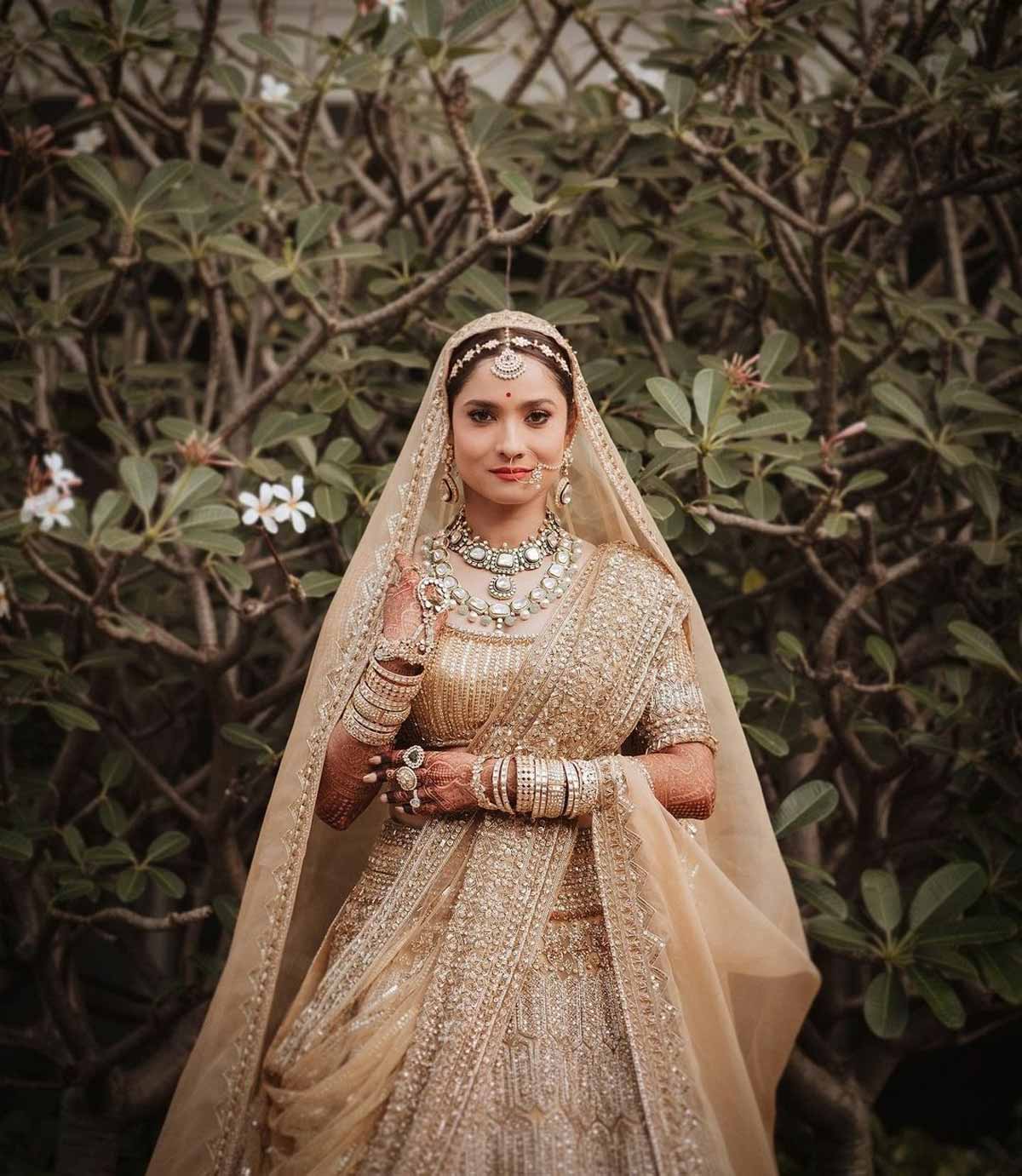 ankita wedding dress