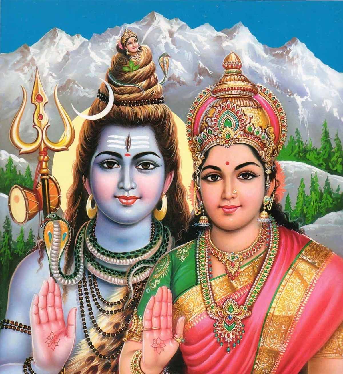 bhagwan shiv and mata parvati ki puja