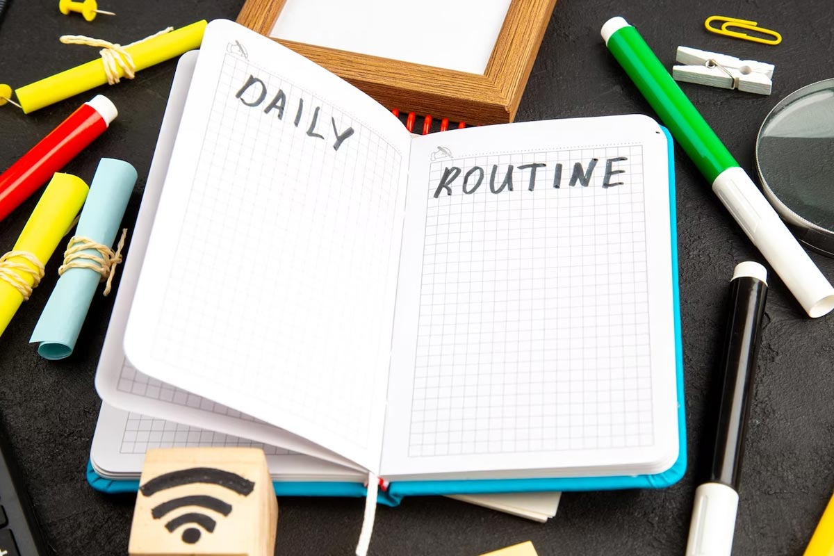 daily routine inside