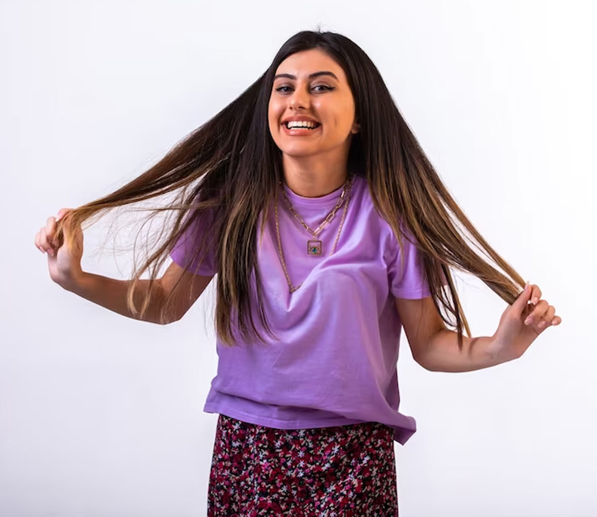 how to rinse hair with tea