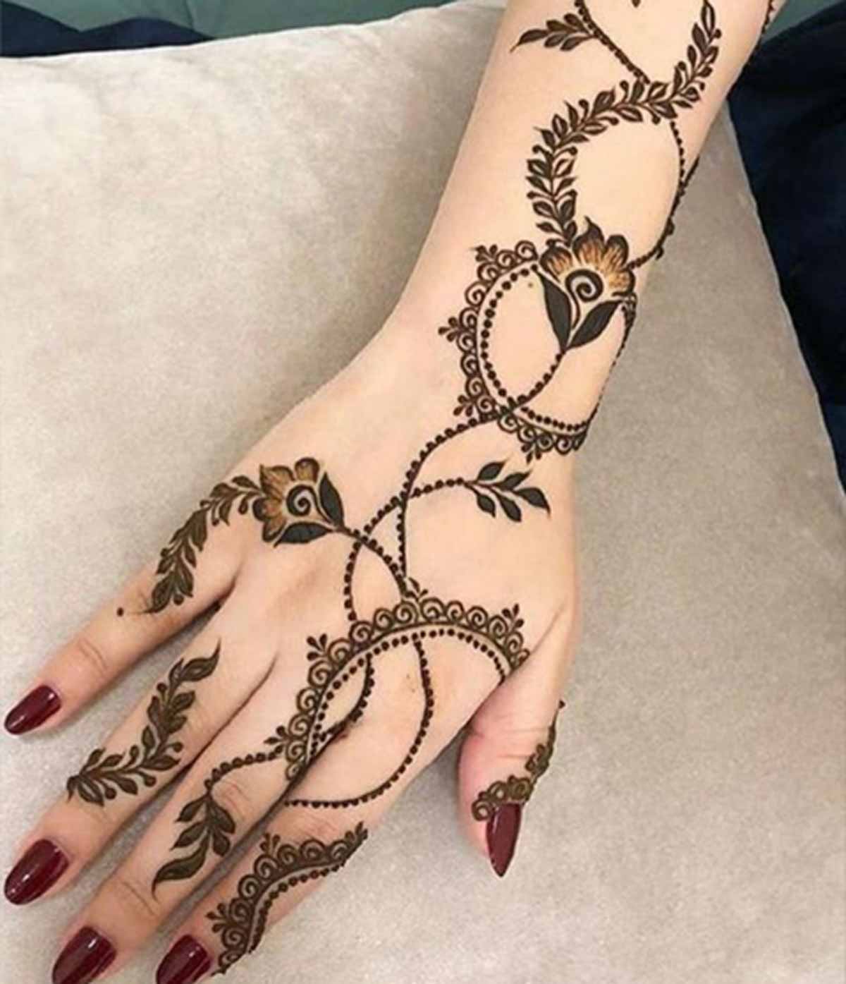 Mehndi Designs 2021: these are the most liked mehndi designs images on  raksha bandhan - Astrology in Hindi - Mehndi Designs 2021: रक्षाबंधन पर  सबसे ज्यादा पसंद की जा रही ये मेहंदी