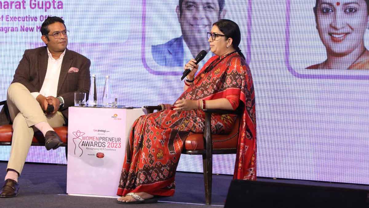 Smriti Irani At HZ Womenpreneur Awards 2023: The Woman Beyond The Actor ...