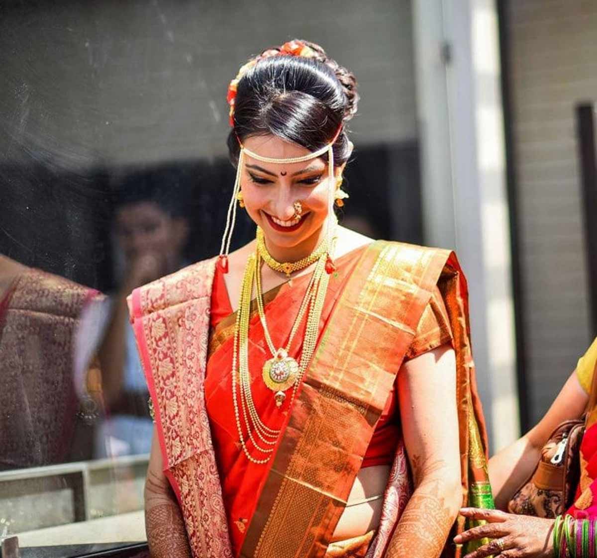 marathi bride look