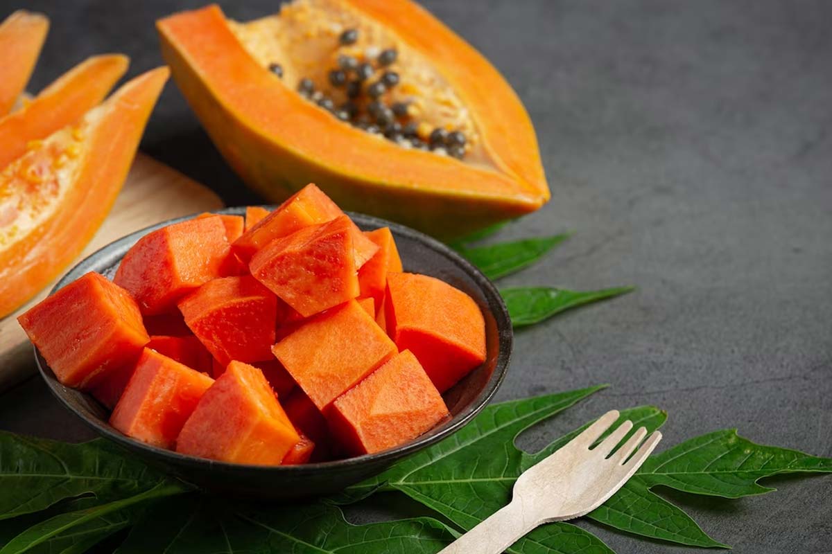 papaya anti ageing food